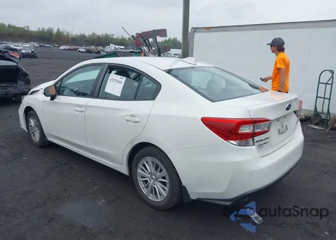 2018 Subaru Impreza 2.0I Premium z USA, uszkodzony, nr VIN 4S3GKAB6XJ3622766